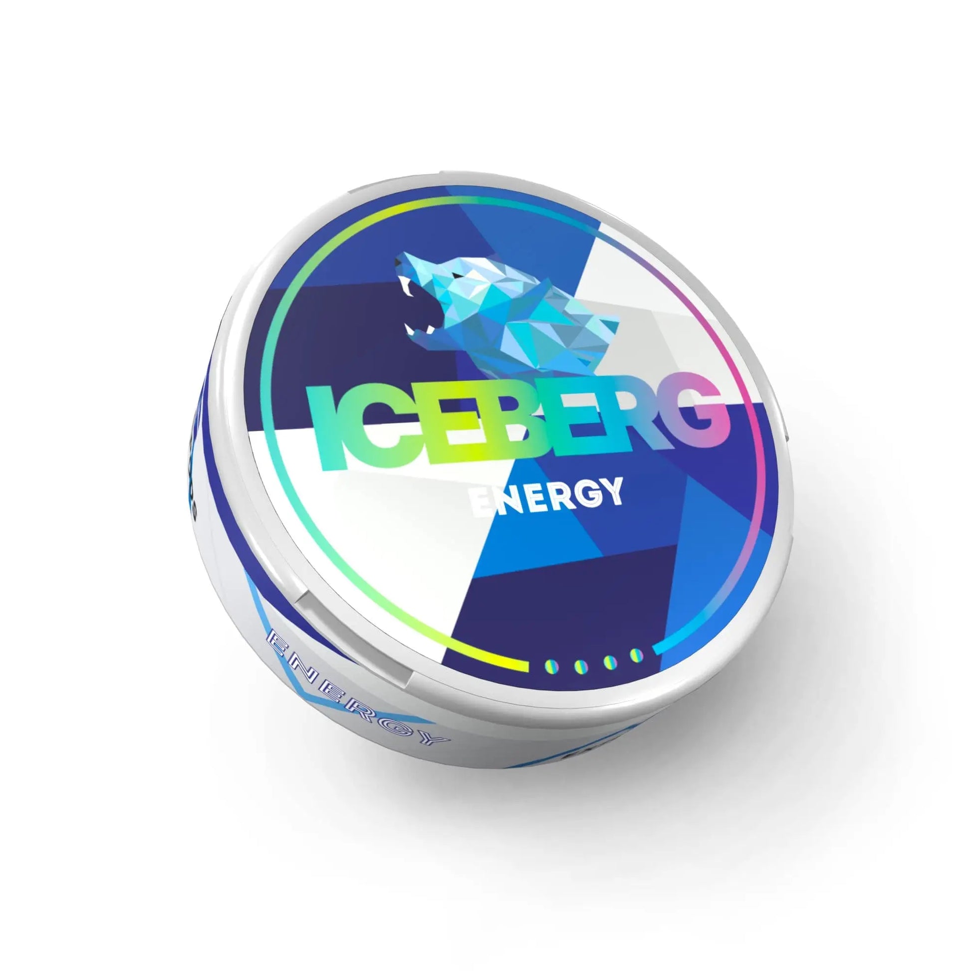 NikoPouches.dk Iceberg Energy Killa Snus pouch with bright packaging and bold branding, designed for energizing snus users.