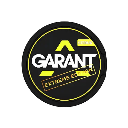 Garant Extreme Citrus shoe insole by NikoPouches.dk, featuring Velostørrelse 37 for comfortable fit and citrus scent.