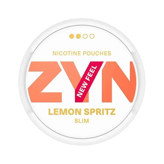 Zyn Lemon Spritz 8mg Slim – Bright, Citrusy & Refreshingly Strong
